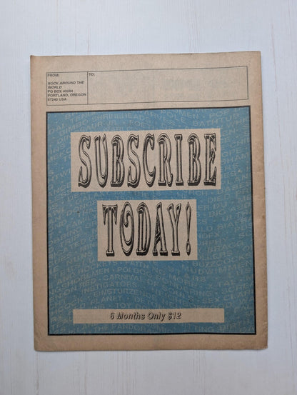 Rock Around The World: The Alternative Live Music Guide Vol. 1 Issue 4 - 1991