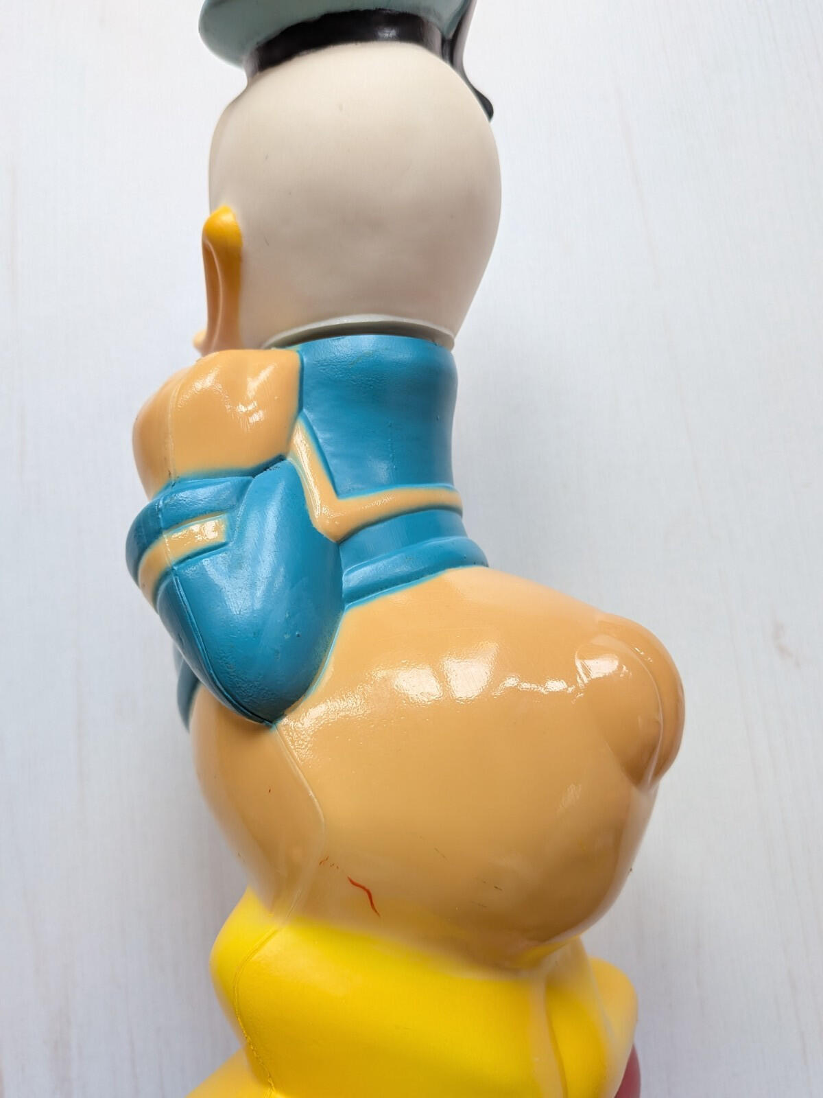 Vintage Donald Duck Bubble Bath Bottle Figure - Disney