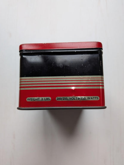 Vintage Prilect Travelling Iron Tin (Empty) - 1950s