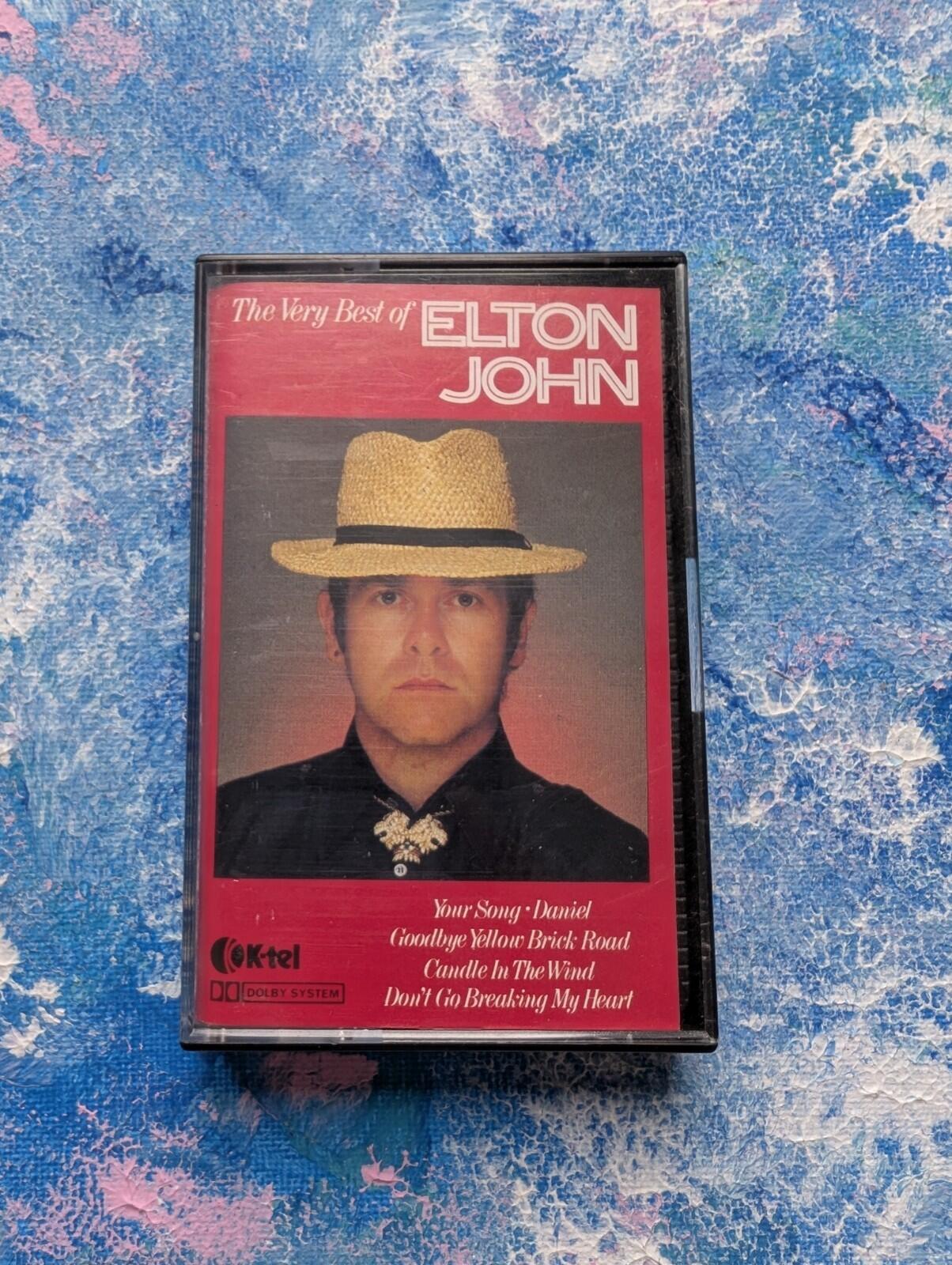 Elton John - The Very Best Of - 1980 - K-Tel International Cassette Tape