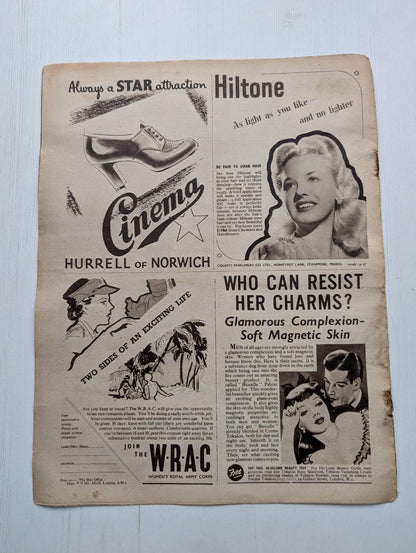 Picture Show Vol. 53 No. 1385 October 15th, 1949 - Valerie Hobson & Richard Todd