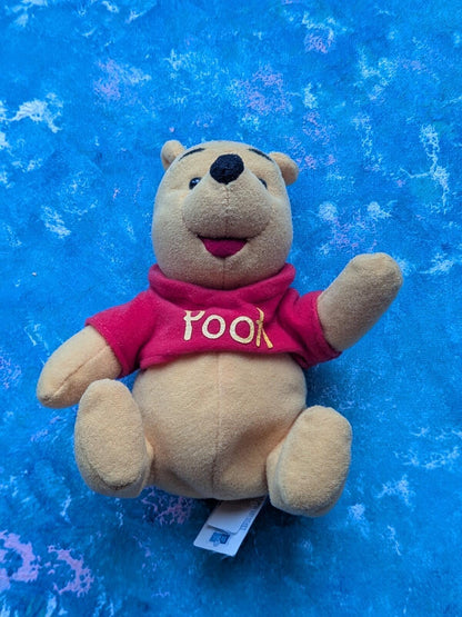 Vintage Winnie The Pooh Small Plush/Beanie - Applause