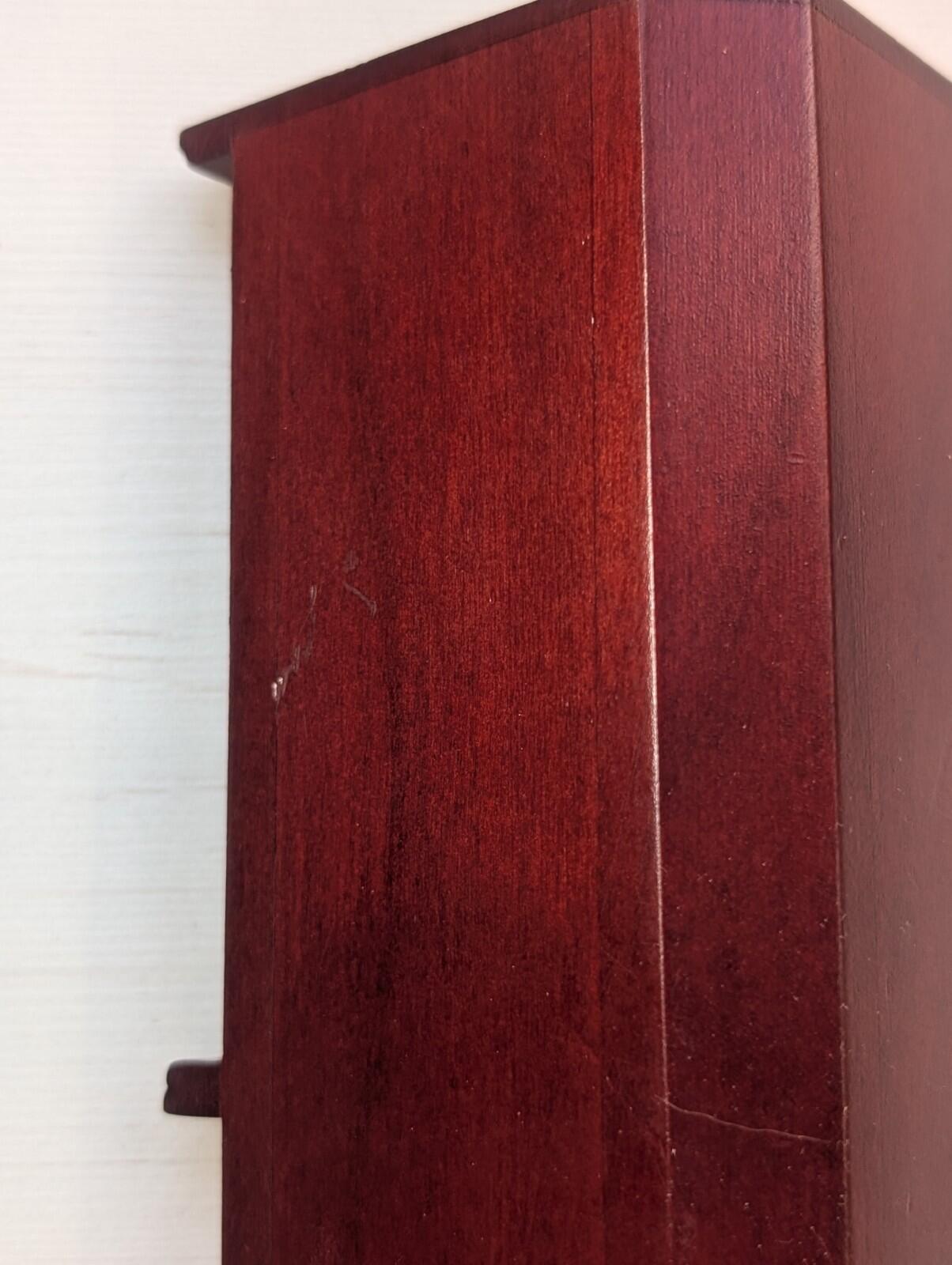 Dolls House Mahogany-Coloured Cupboard/Cabinet - Unbranded