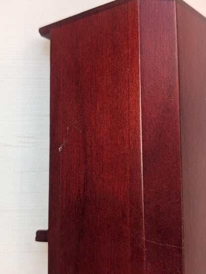 Dolls House Mahogany-Coloured Cupboard/Cabinet - Unbranded