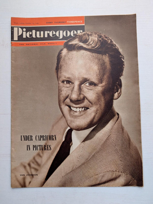 Picturegoer: The National Film Weekly October 15, 1949 - Van Johnson Cover