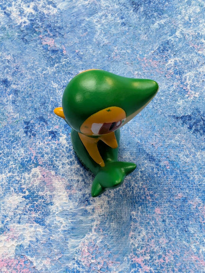 Snivy Pokemon Small Figure/Finger Puppet - 2010 - Nintendo/Bandai