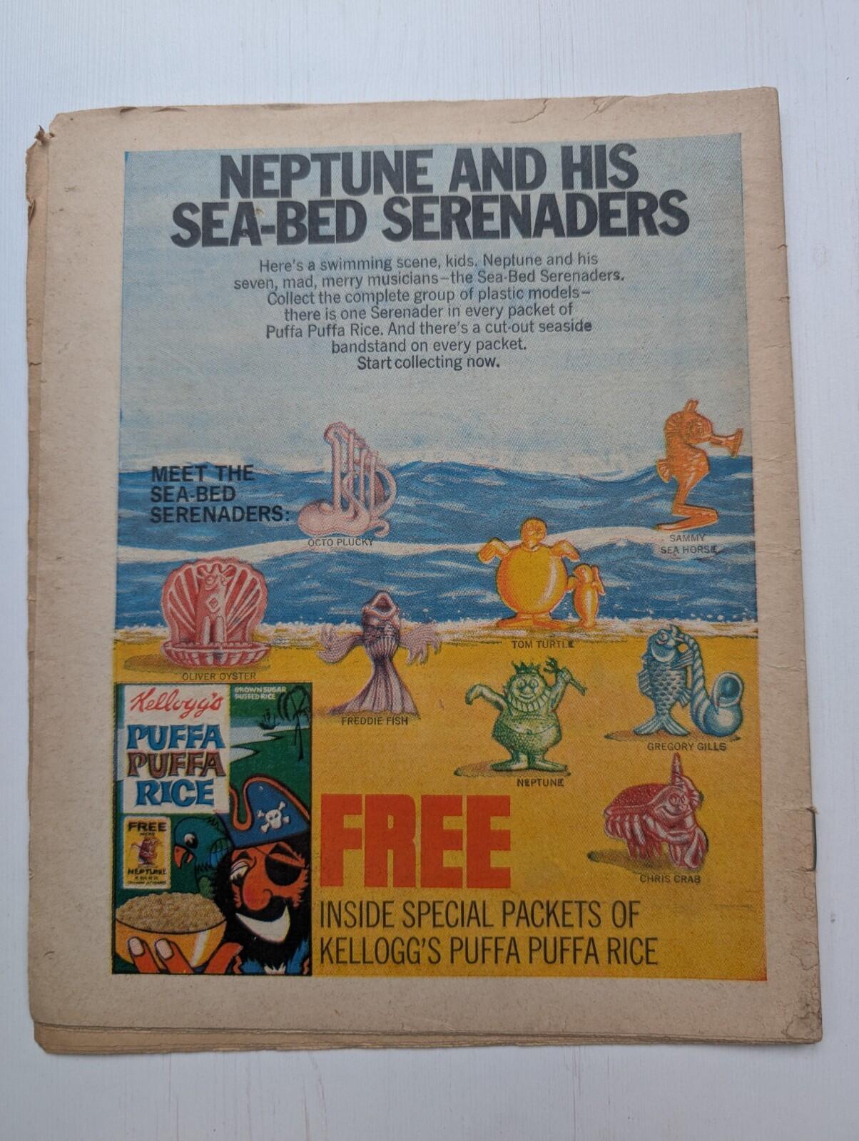 Lion 29th August 1970 - Fleetway UK Comic