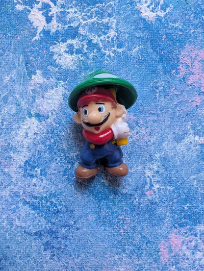 Super Mario Bros Mario With Toadstool Mini Figure - 2000 - Zaini/Nintendo