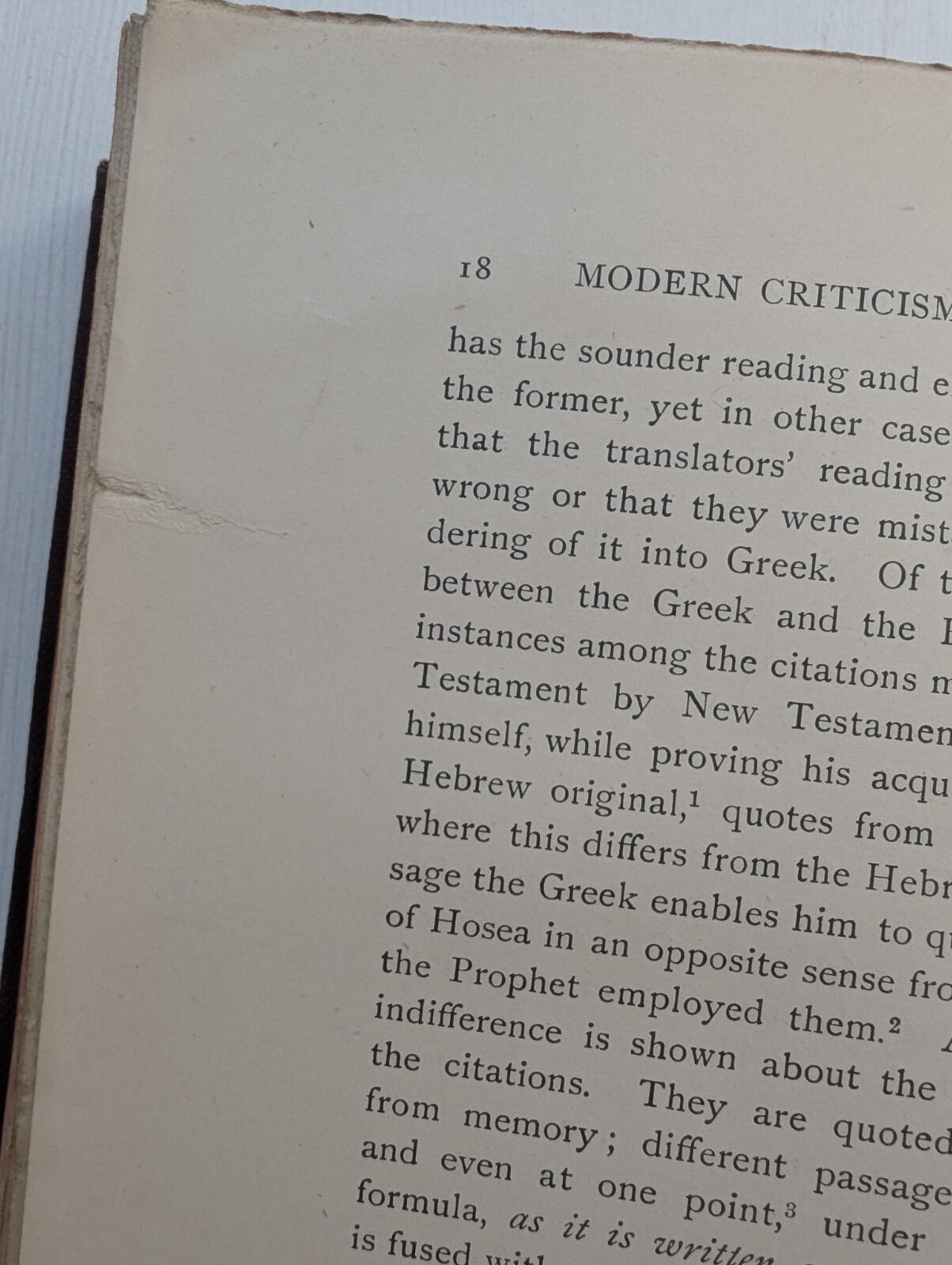 Modern Criticism and The Preaching of The Old Testament by George Adam Smith