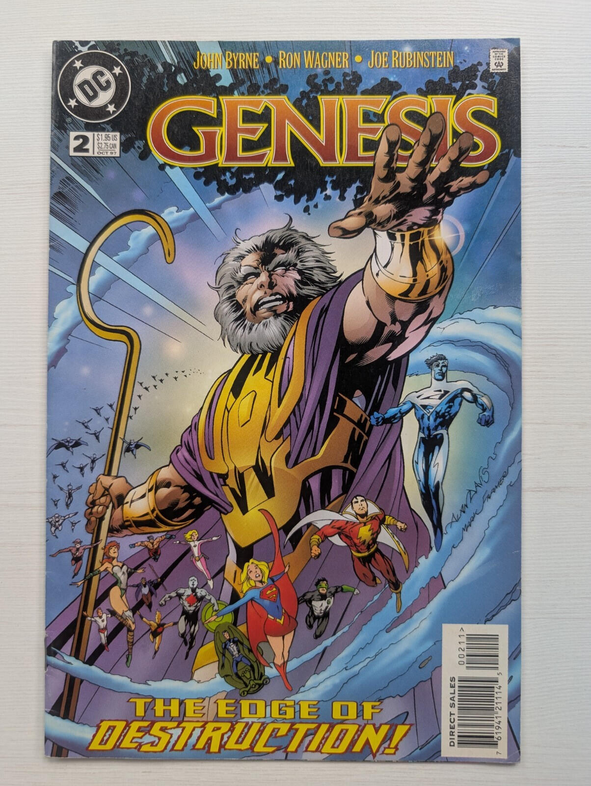 Genesis Full Comic Set #1-4 - 1997 - DC Comic Books