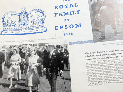 Cope's Derby Cavalcade Booklet - Alfred Cope - 1948