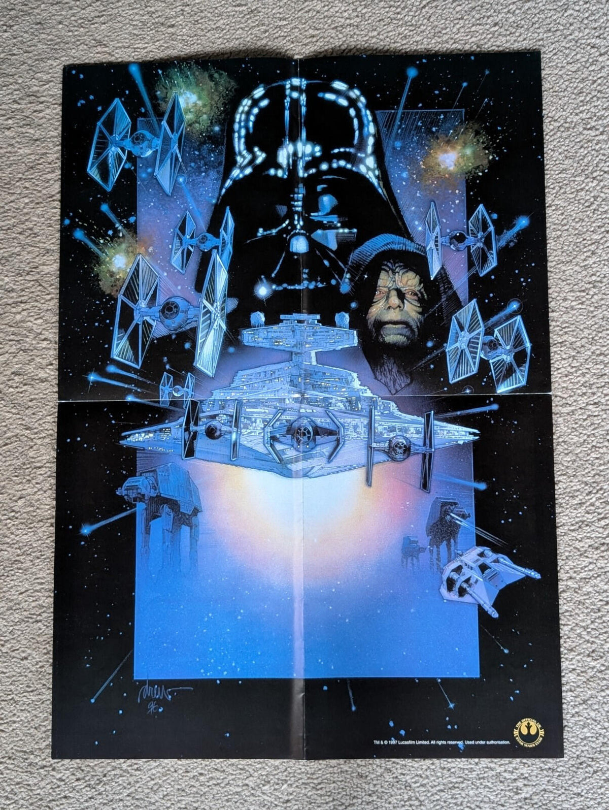 Star Wars Universe No. 2 - 1997 - Includes Empire Strikes Back Poster