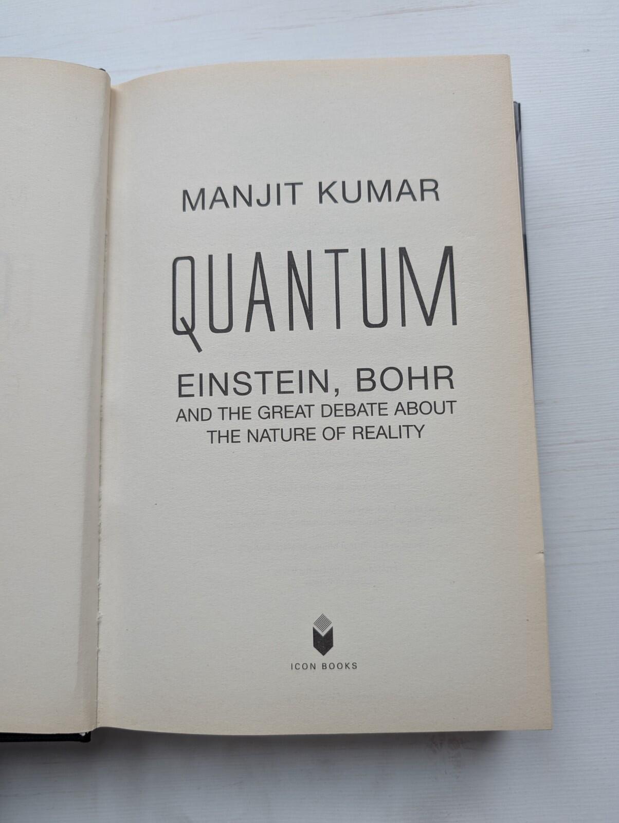 Quantum by Manjit Kumar - 2008 - Icon Books