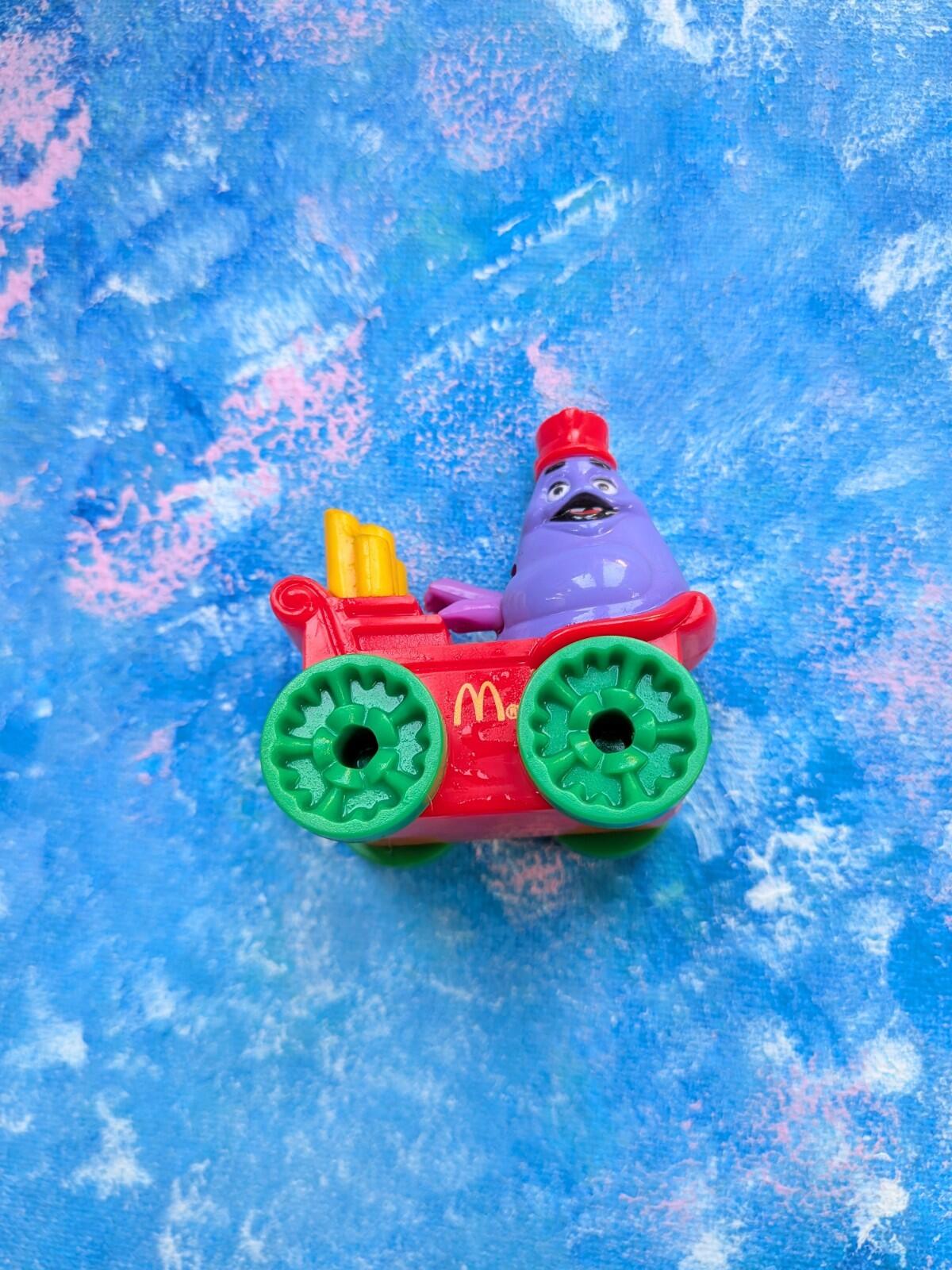 Happy Meal Circus Parade Grimace Toy - 1989 - McDonalds