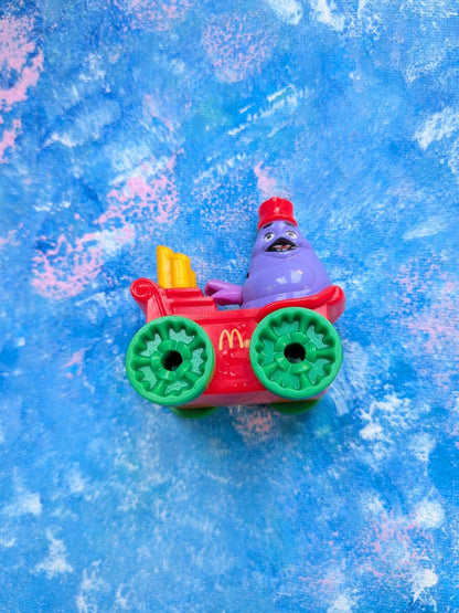 Happy Meal Circus Parade Grimace Toy - 1989 - McDonalds