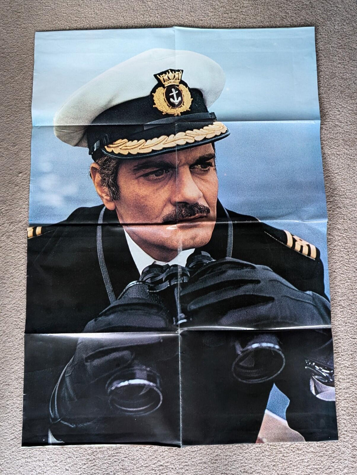Fold-Out Poster Magazine No. 1 of 6 - Omar Sharif - 1974