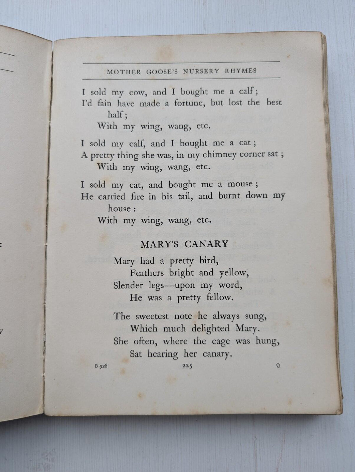 Mother Goose Nursery Rhymes - Illustrated by John Hassall - 1909