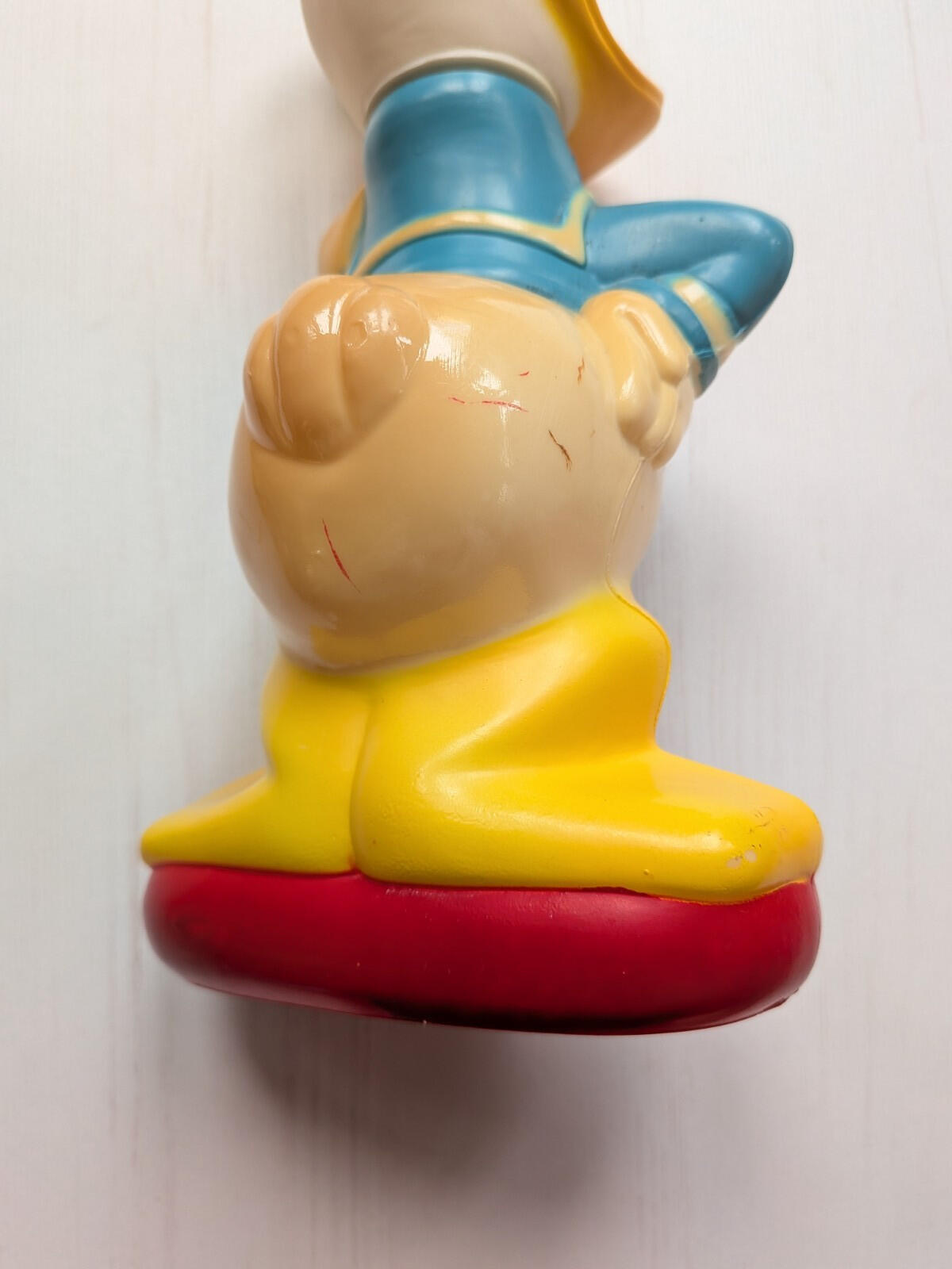 Vintage Donald Duck Bubble Bath Bottle Figure - Disney