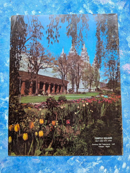 The Salt Lake Mormon Tabernacle Choir Souvenir Brochure/Programme