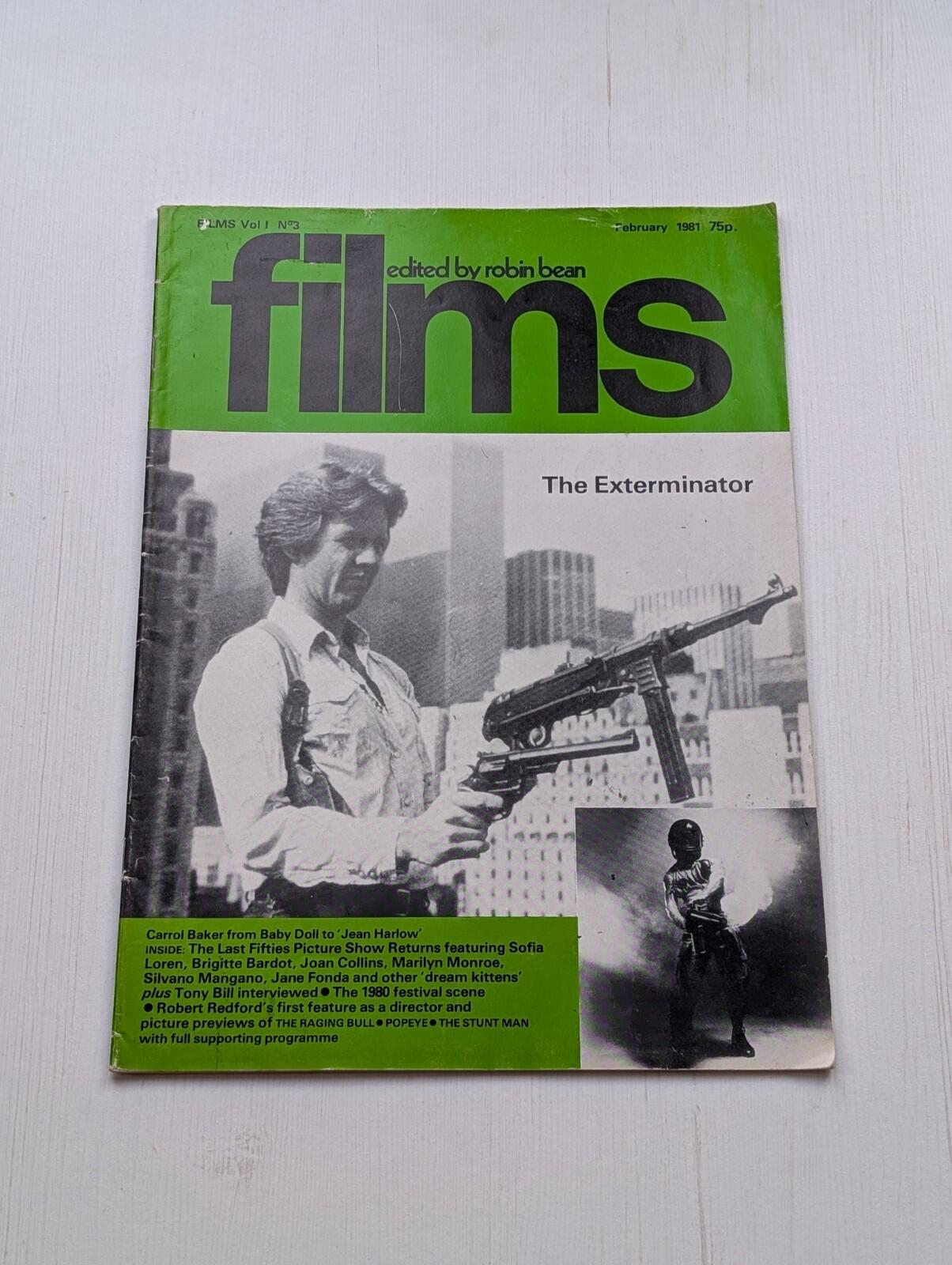 Films Vol. 1 No. 3 February 1981 - The Exterminator