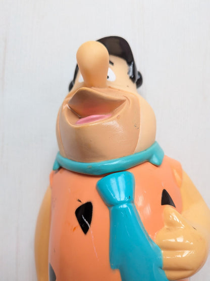 Vintage The Flintstones Fred Bubble Bath Bottle Figure - 1993 - Hanna Barbera