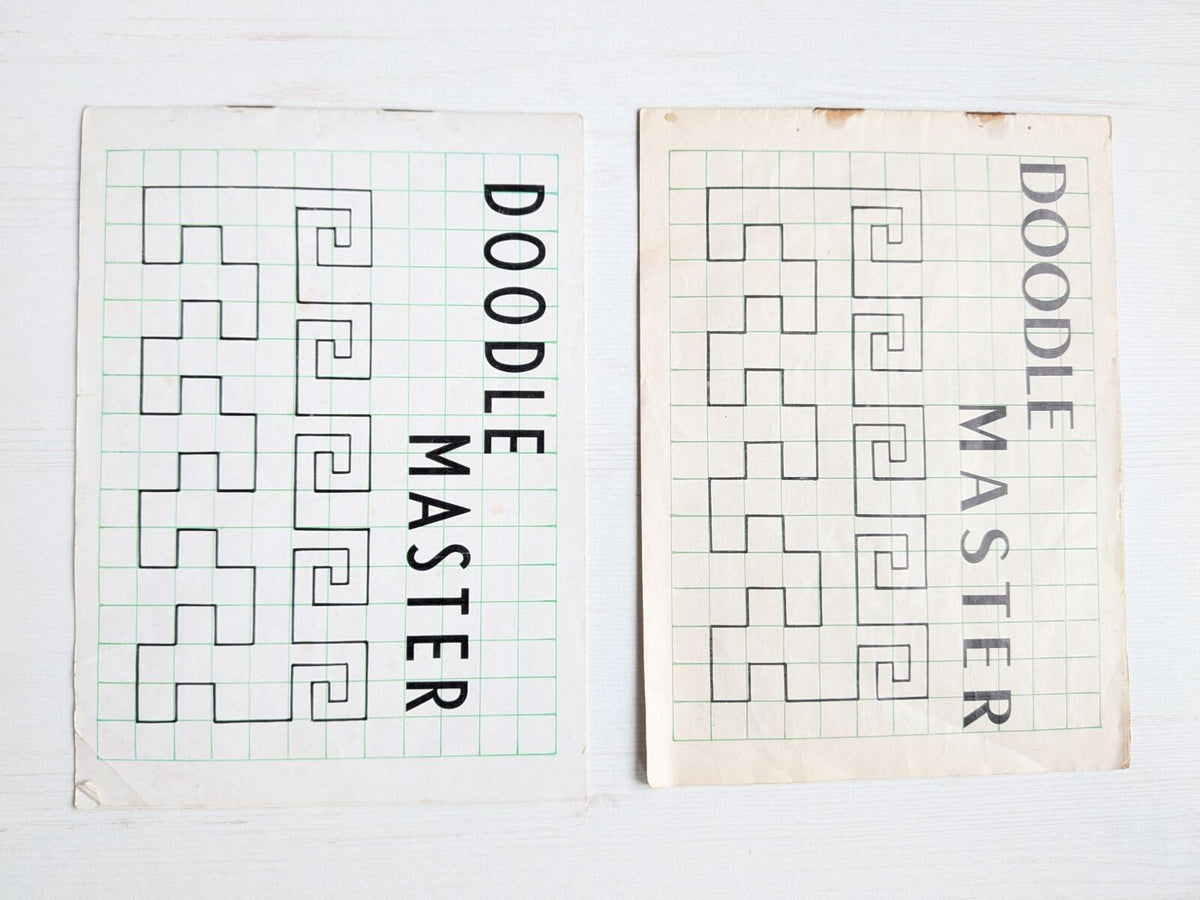 Vintage Doodle Master Drawing Toy - 1960 - Oscar Du Jouet