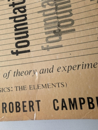 Foundations of Science: The Philosophy of Theory and Experiment - 1957