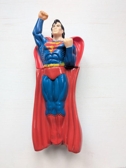 Vintage Superman Bubble Bath Bottle Figure - 1994 - DC Comics
