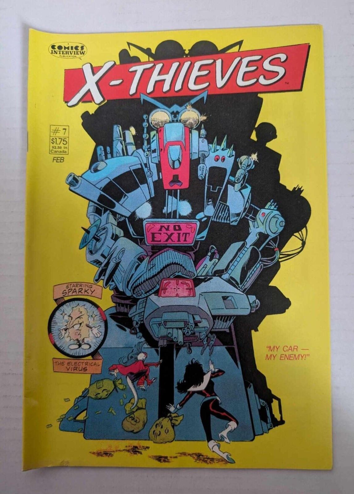 X-Thieves #7 - 1988 - Comics Interview - Mature Comic