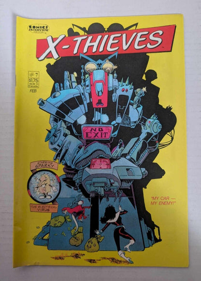 X-Thieves #7 - 1988 - Comics Interview - Mature Comic