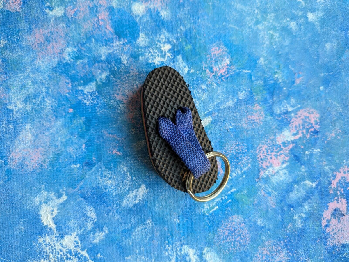 Vintage Retro-Style Flip-Flop/Sandal Shoe Novelty Keyring