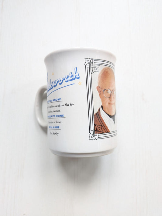 Vintage Coronation Street Reg Holdsworth Ceramic Mug/Cup - Made in England