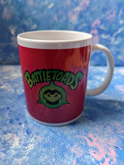 Battletoads Ceramic Mug/Cup, Rare Battletoads Memorabilia