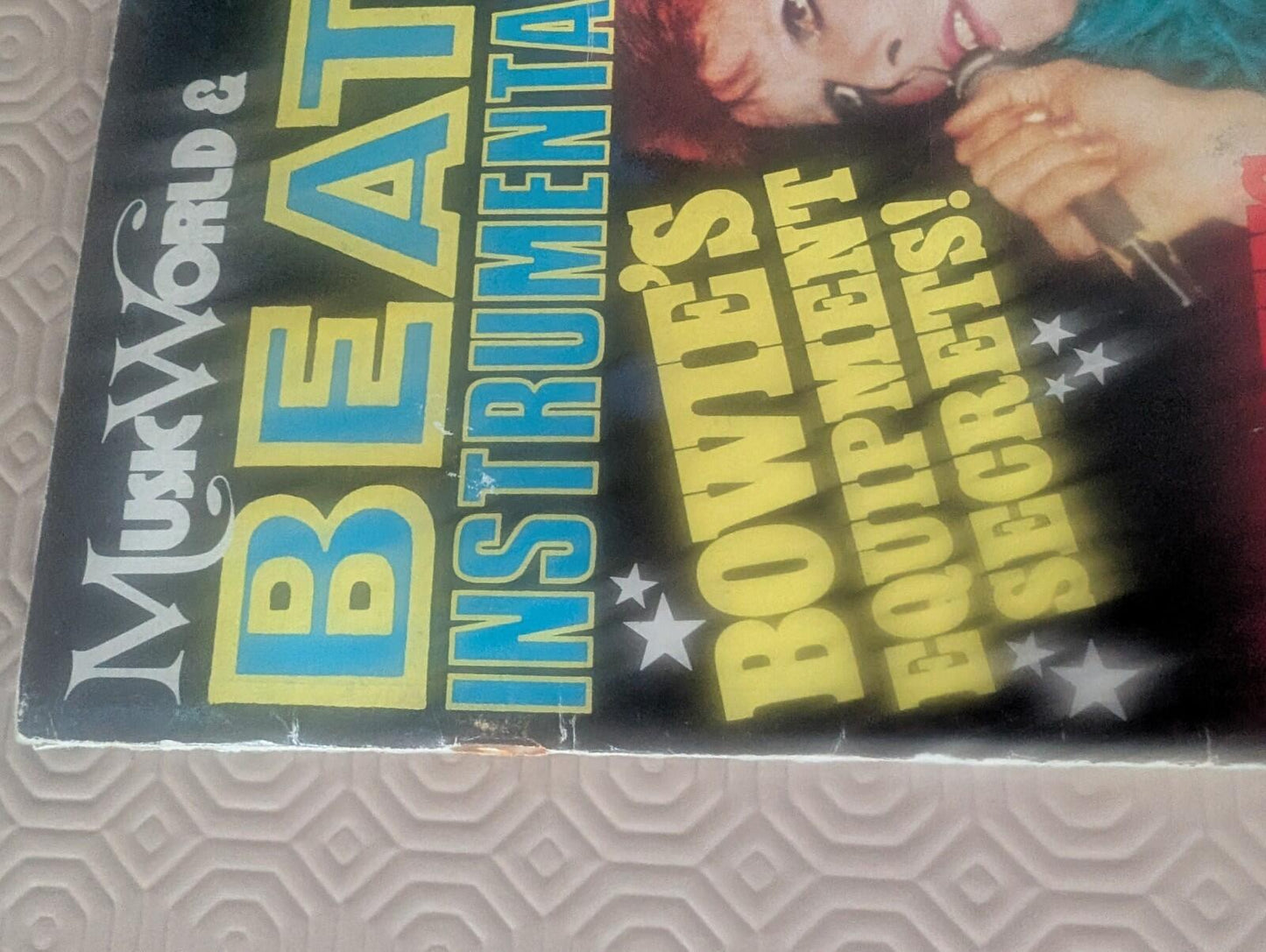 Music World & Beat Instrumental April 1974, David Bowie Cover, Beat Publications
