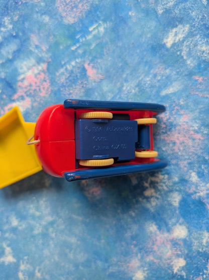 Vintage Hamburglar Snowmobile Sleigh Happy Meal Toy - 1994 - McDonalds
