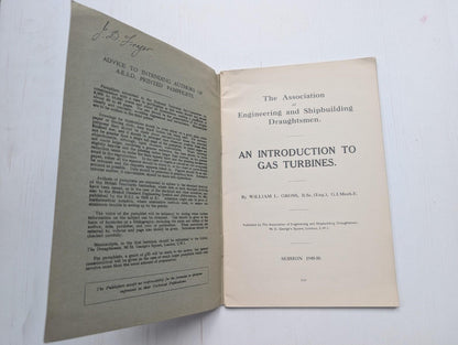 Association of Engineering & Shipbuilding - Introduction to Gas Turbines