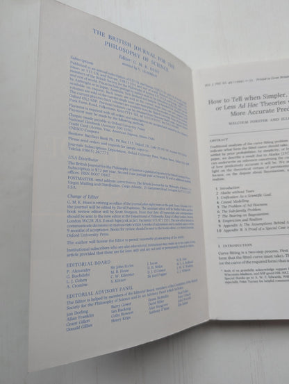 The British Journal For The Philosophy Of Science Vol. 45 No. 1 - March 1994