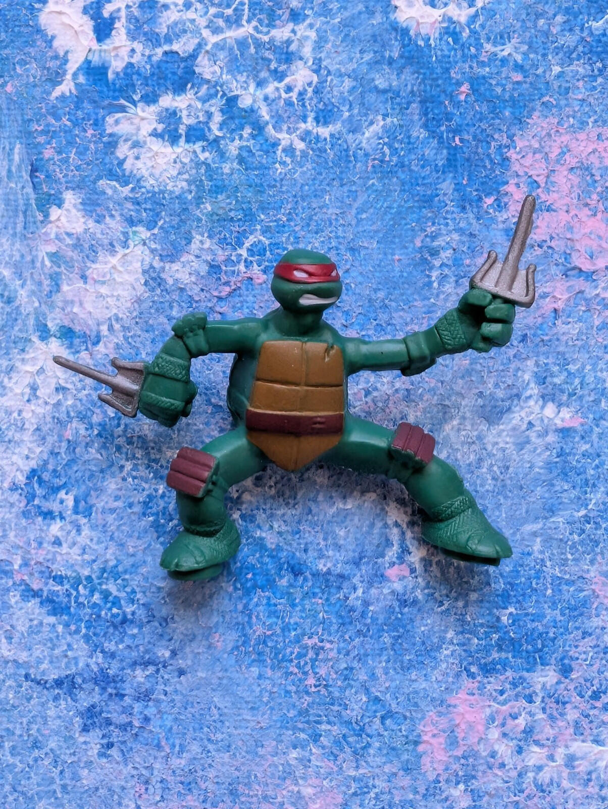 Teenage Mutant Ninja Turtles Raphael Small Figure/Cake Topper - 2013 - Viacom