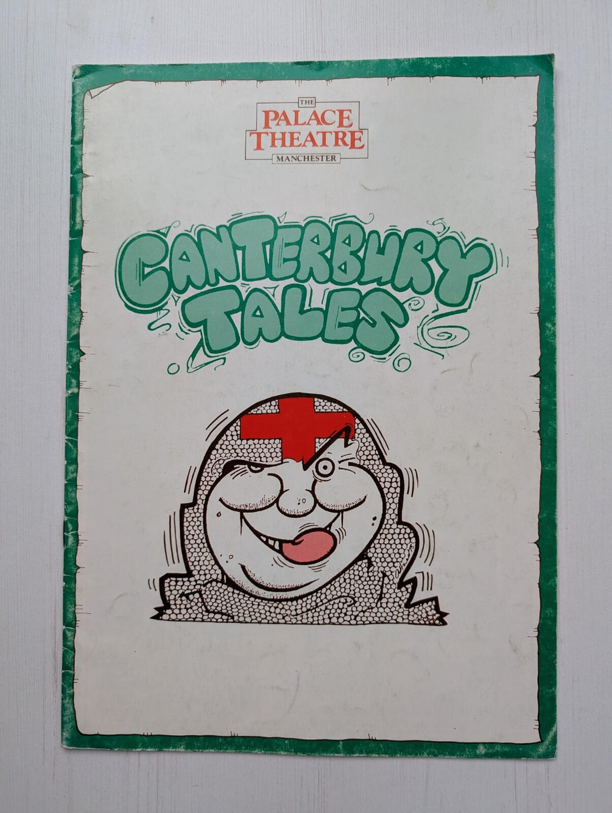 Canterbury Tales Palace Theatre Manchester - September 1990 Programme