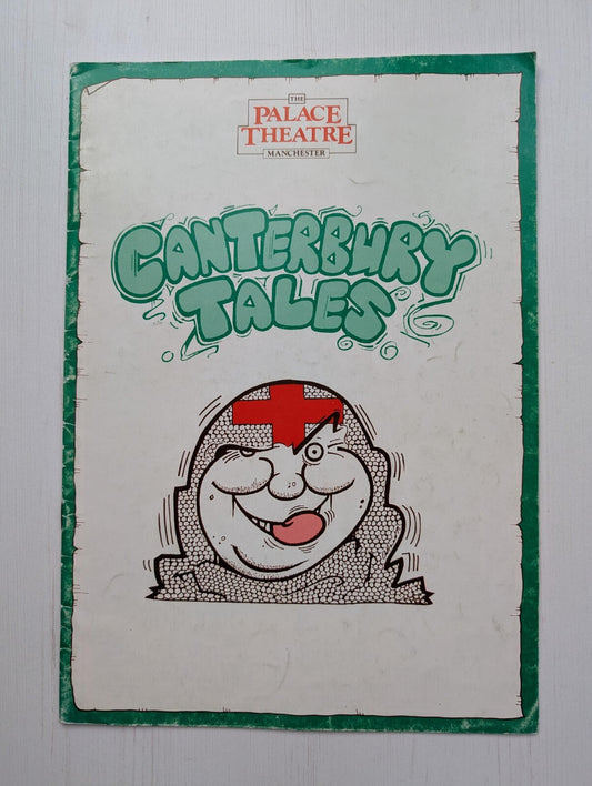 Canterbury Tales Palace Theatre Manchester - September 1990 Programme