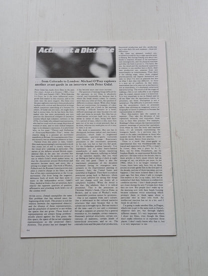 Monthly Film Bulletin Vol. 53 No. 625, February 1986, The British Film Institute