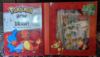 Pokemon How-to-Draw! Starting With All-Stars!, 2012, Unused/Sealed, Very Rare