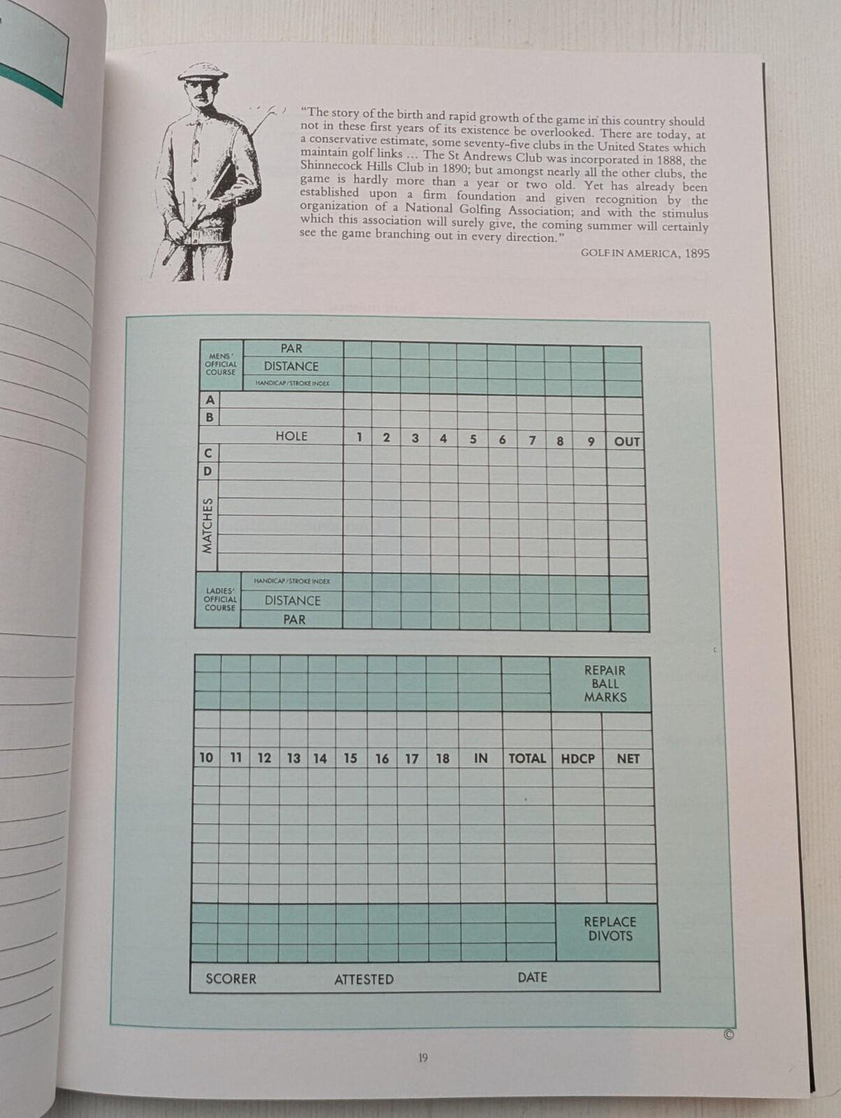 My Golfing Record - Introduction by Peter Dobereiner - 1988 - Bracken Books