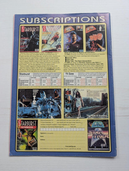 Starburst No. 164 - 1992 - Riverside Press Ltd