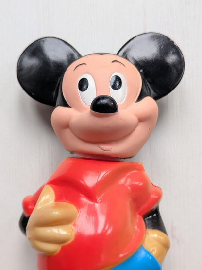 Vintage Mickey Mouse Bubble Bath Bottle Figure - 1990s - Disney