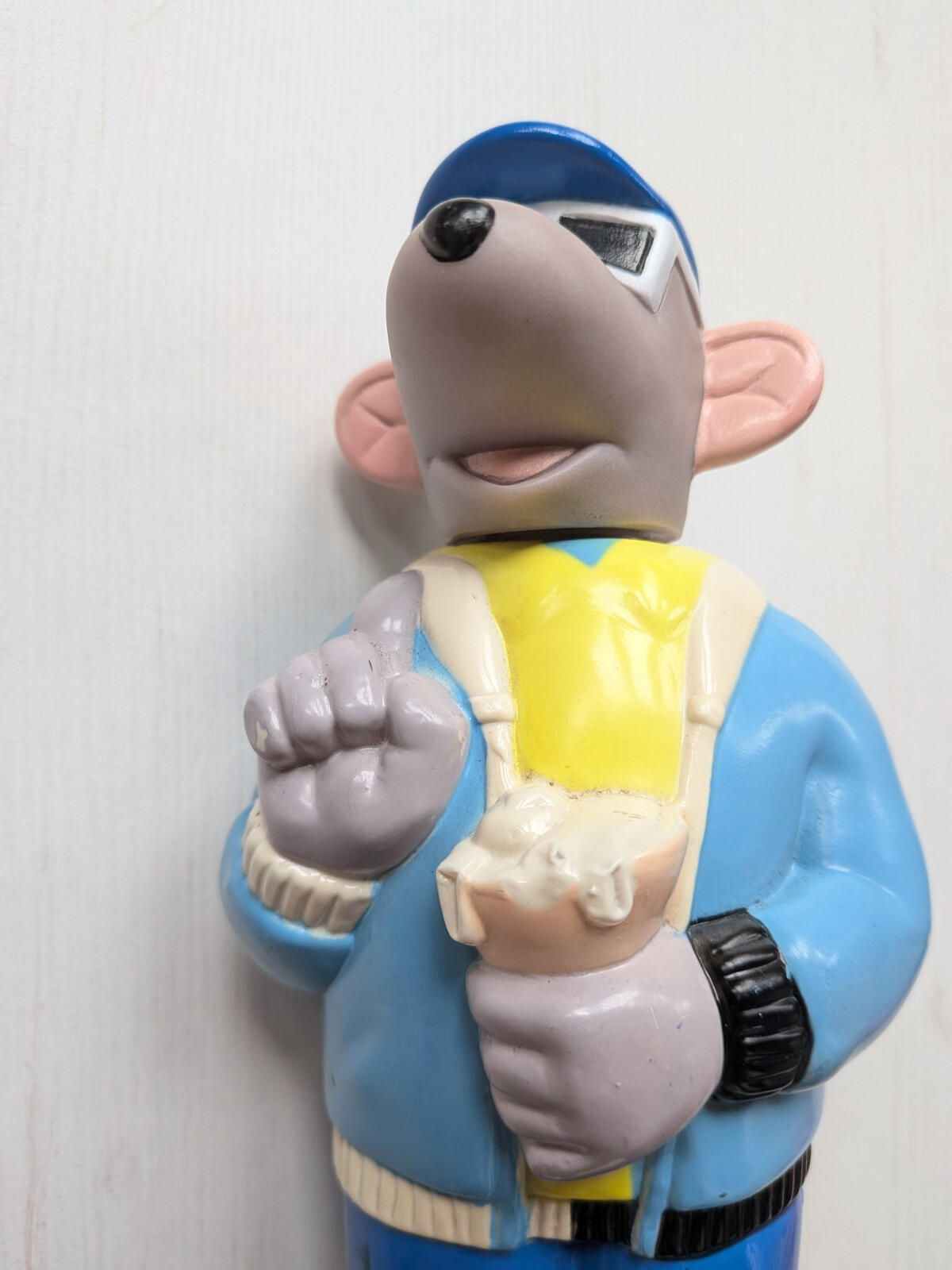 Vintage Roland Rat Bubble Bath Bottle Figure - 1987 - Roland Rat Enterprises Ltd
