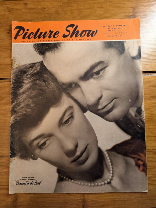 Picture Show Vol. 54 No. 1417 May 27th, 1950 - Betsy Drake/Mark Stevens Cover