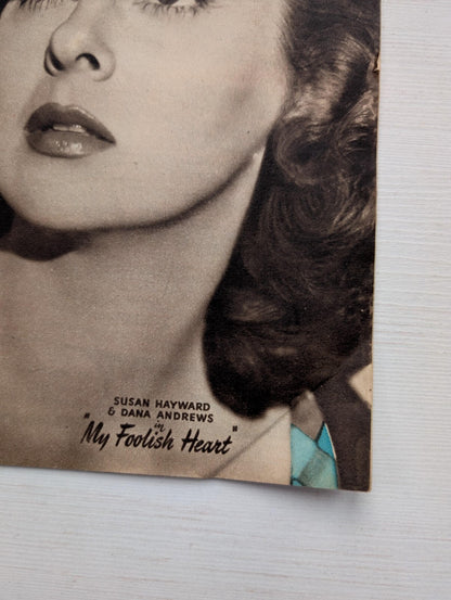 Picture Show Vol. 54 No. 1411 April 15th 1950 - Susan Hayward/Dana Andrews Cover