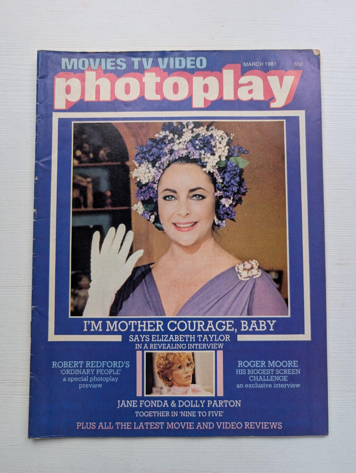 Photoplay Vol. 32 No. 3 March 1981 - Elizabeth Taylor Cover