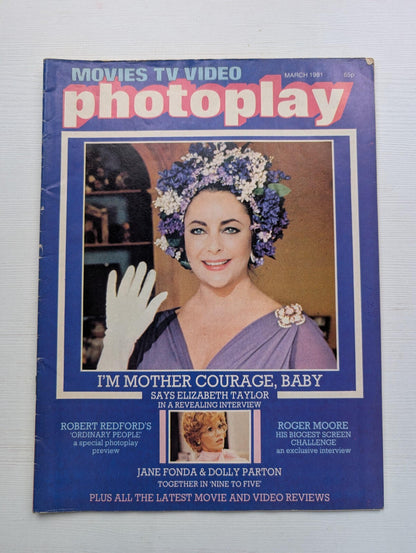 Photoplay Vol. 32 No. 3 March 1981 - Elizabeth Taylor Cover